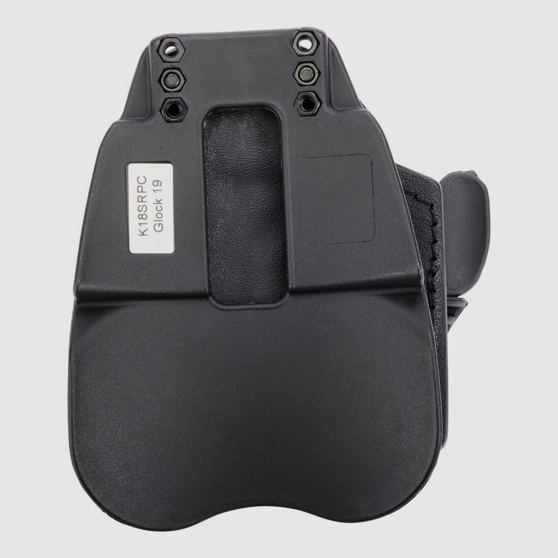 Front Line Holster Kydex SR Paddle foderato CZ P-09, immagine 2 di 2