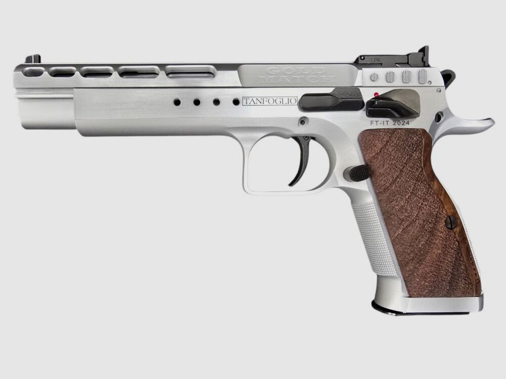Tanfoglio Modell Gold Match BDS Version Pistole halbautomatische Pistole sofort verfügbar, Versand +20€