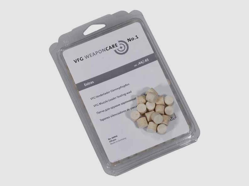 Verdämmungspfr. VFG .44/.45 10mm 200 St