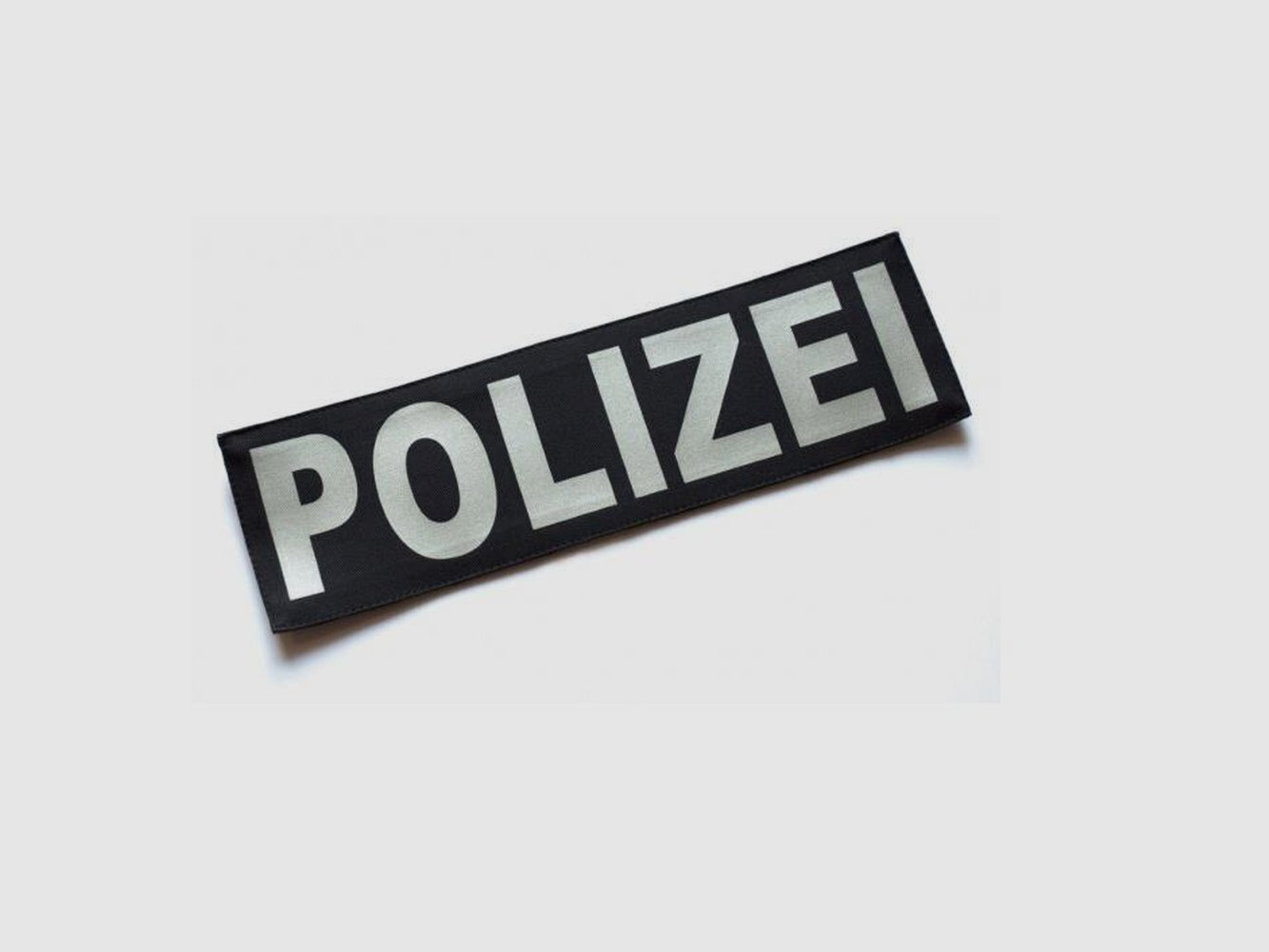 Schriftzug Brust Patch 10,5 x 3,5cm Polizei