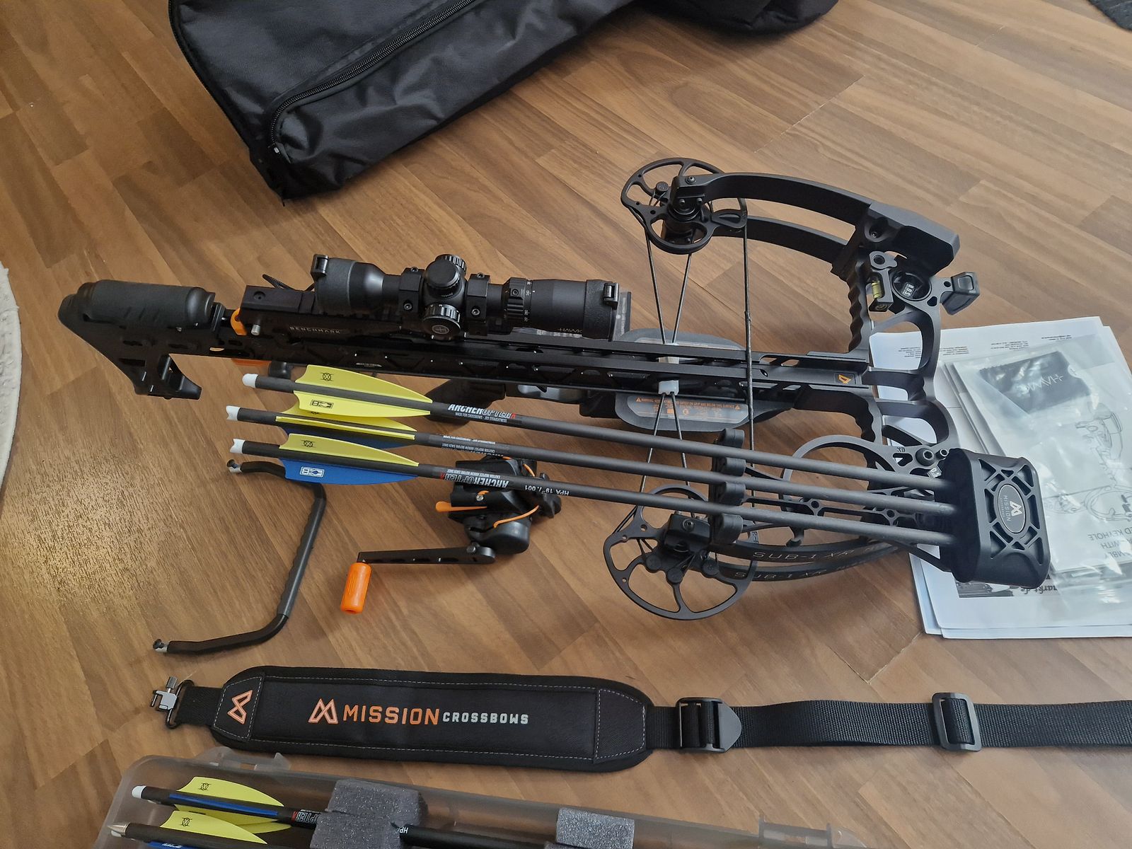 Mission Sub-1 XR Crossbow, Armbrust, Set