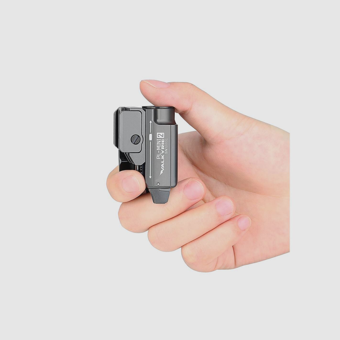 LED flashlight for compact weapon PL Mini II Valkyrie 600 lum. Olight black, image 46 of 66