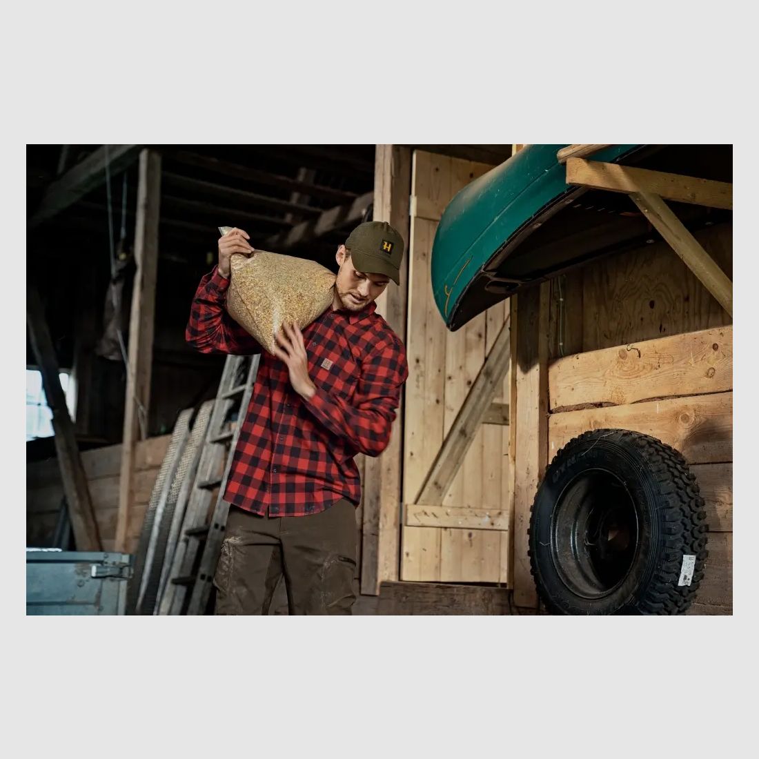 Härkila Skandynawskie Koszula (Czerwona Krata)