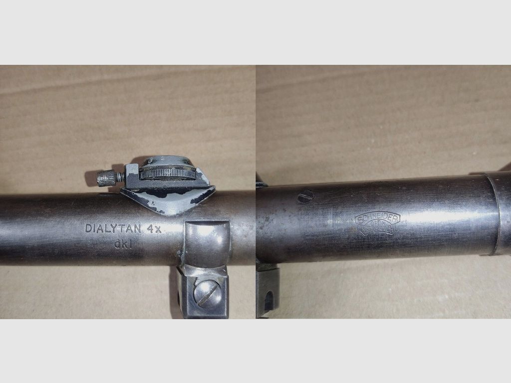 Zielfernrohr ZF39 Dialytan x4 dkl K98 aus Wk2 