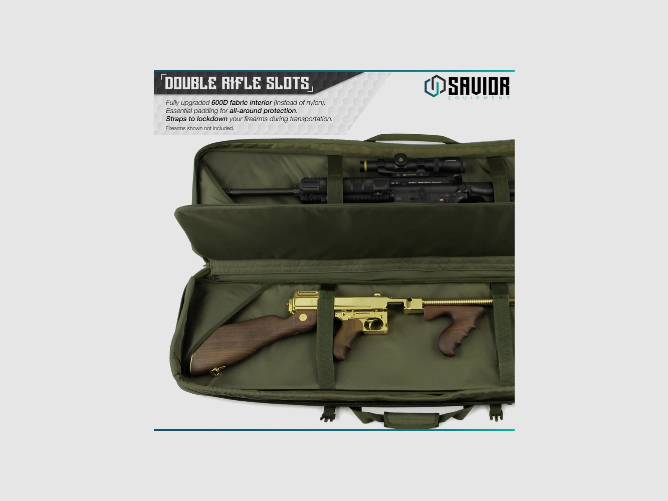 SAVIOR URBAN WARFARE DOUBLE 46″ FARBE GRÜN, Bild 2 von 5