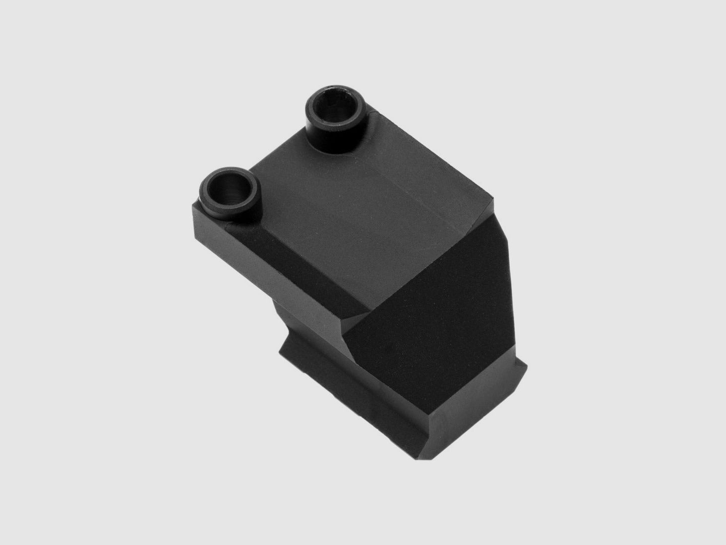Kolfadapter | CNC ALU | zwart geanodiseerd | Huben GK1