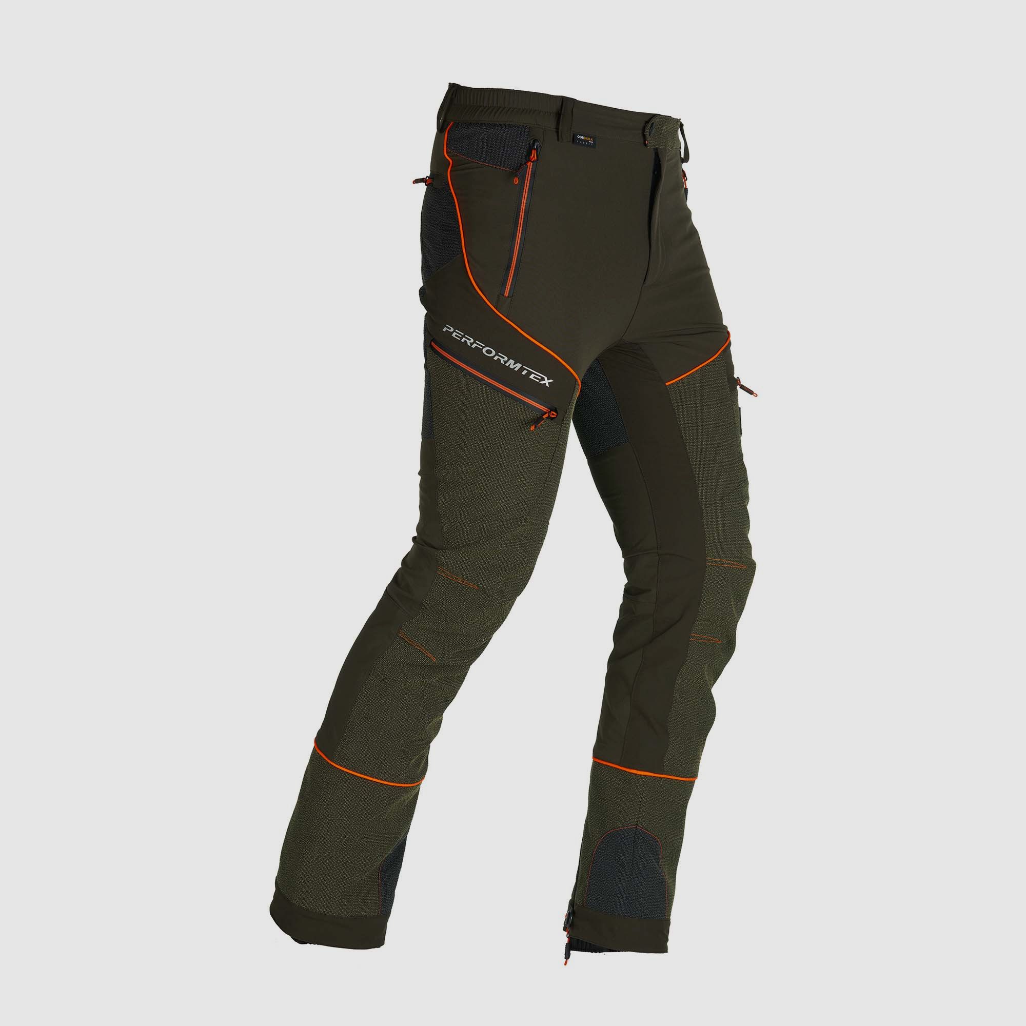 UNIVERS PANTALONE RACER CORDURA GRÜN/ORANGE, Bild 10 von 28