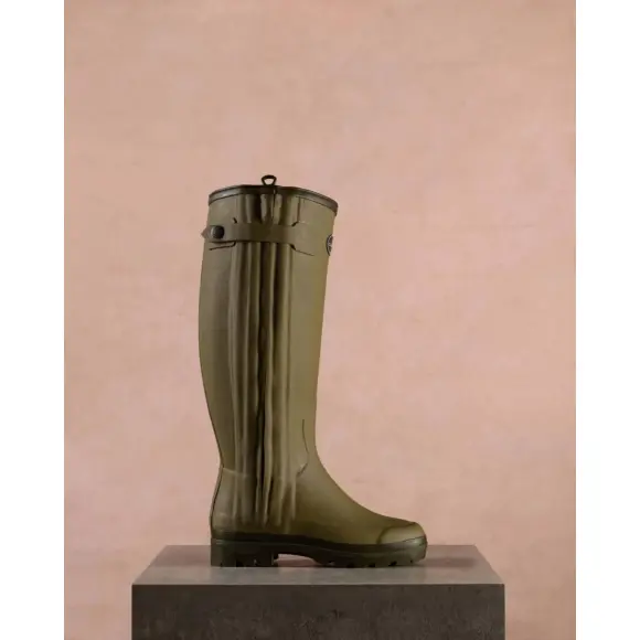 Jägerstiefel Le Chameau Damen gefüttert Neopren Grün Vierzon, Bild 13 von 14