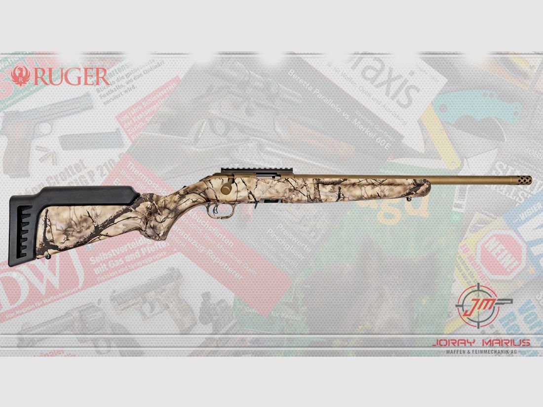 Ruger American Go Wild Camo Repetierer .22lr