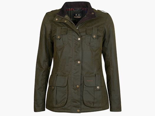 Barbour Wachsjacke Defence Winter  Olive/Classic