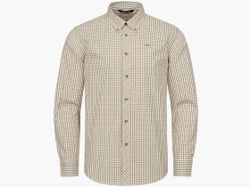 Blaser Herren Hemd Tristan 22 beige/rot kariert