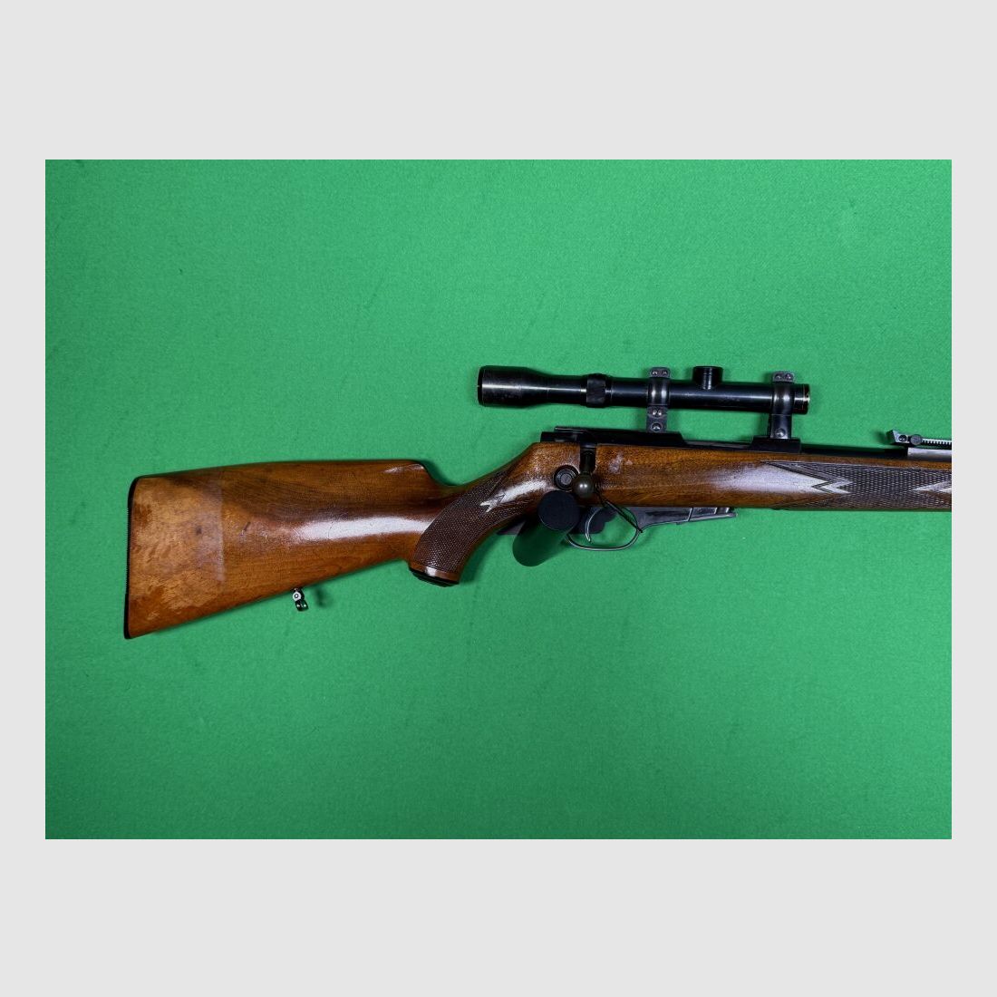 Carl Walther small caliber repeater with scope