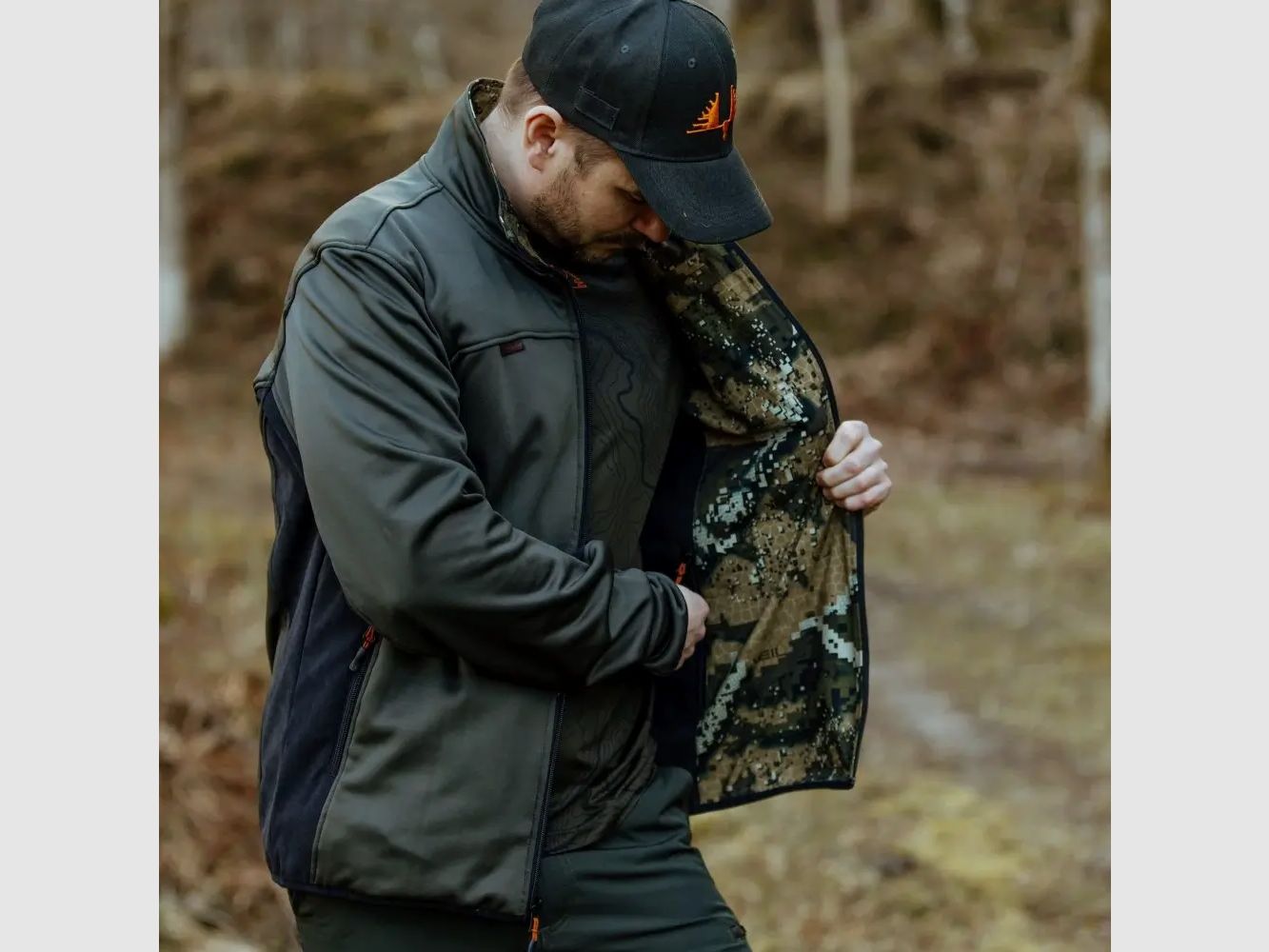 Swedteam Fleece Wendejacke Ridge Pro