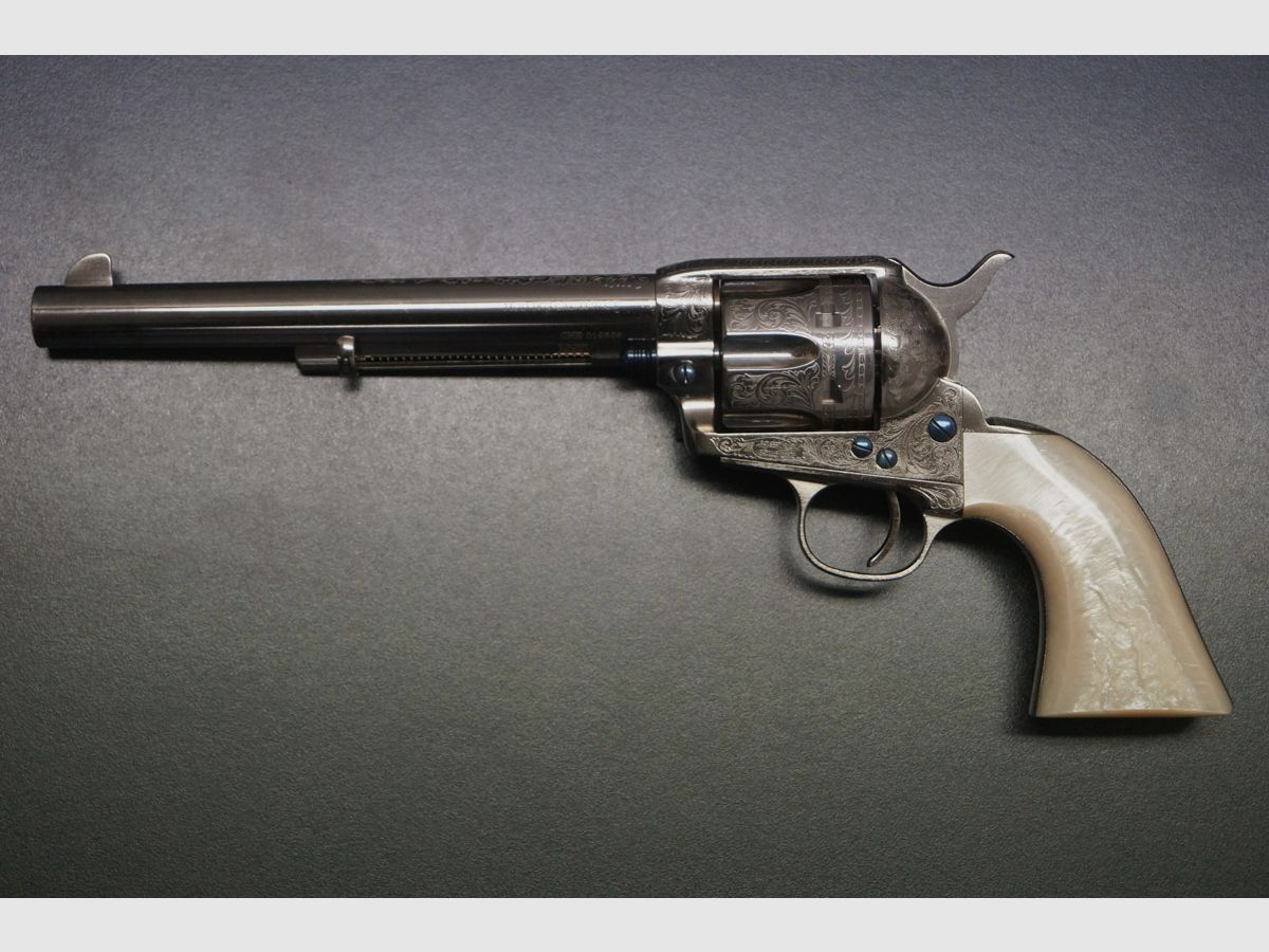 Uberti Cattleman Roosevelt vernickeld 44-40, afbeelding 6 van 6