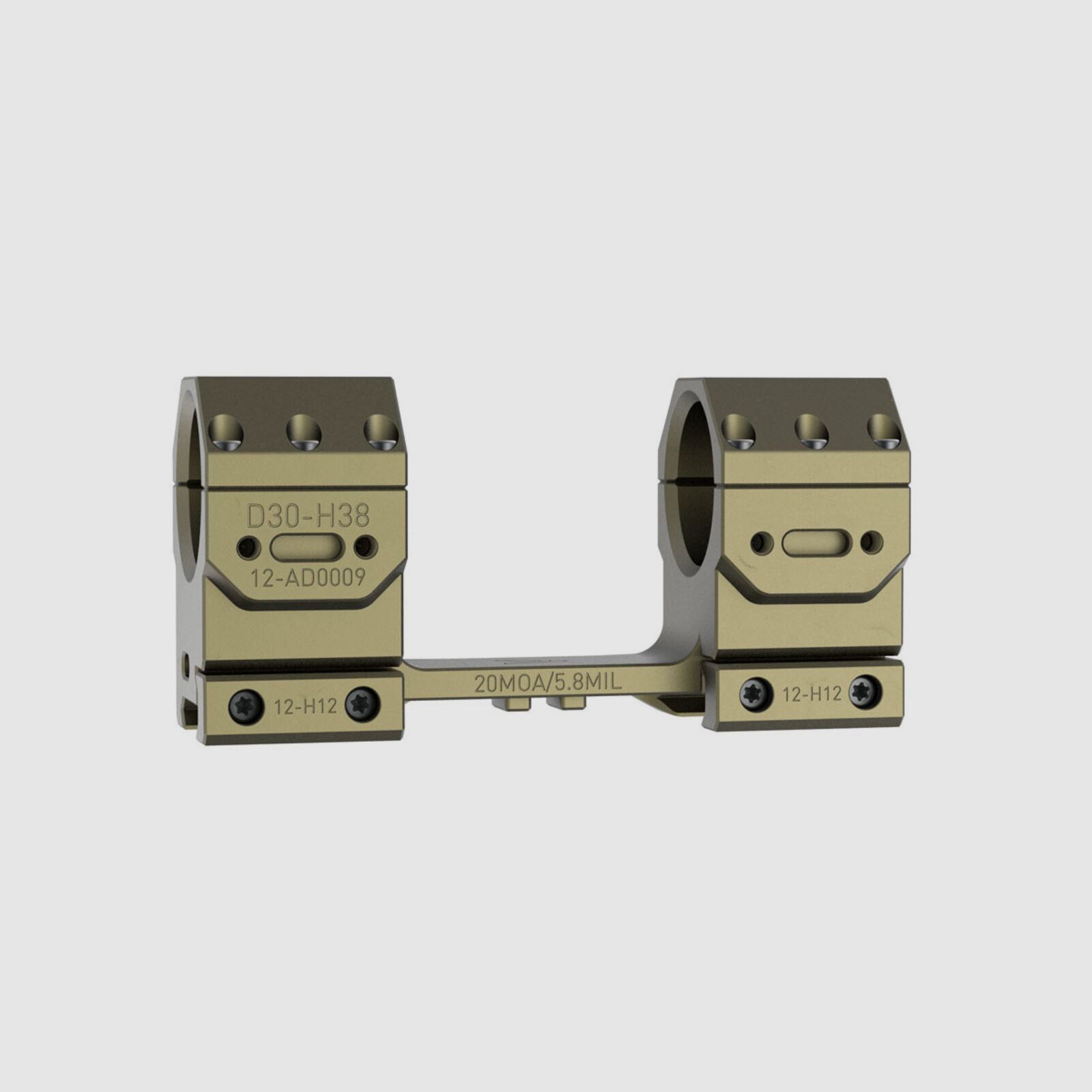 Audere Adversus Montage 20 MOA 30mm