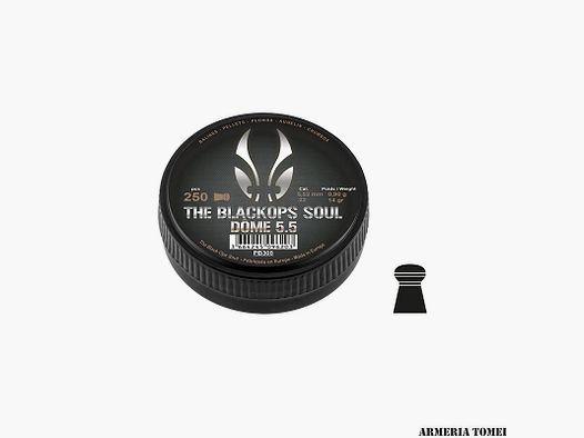 BLACKOPS – SOUL DOME 5.5mm (.22) 0.90g / 14gr (250pcs)