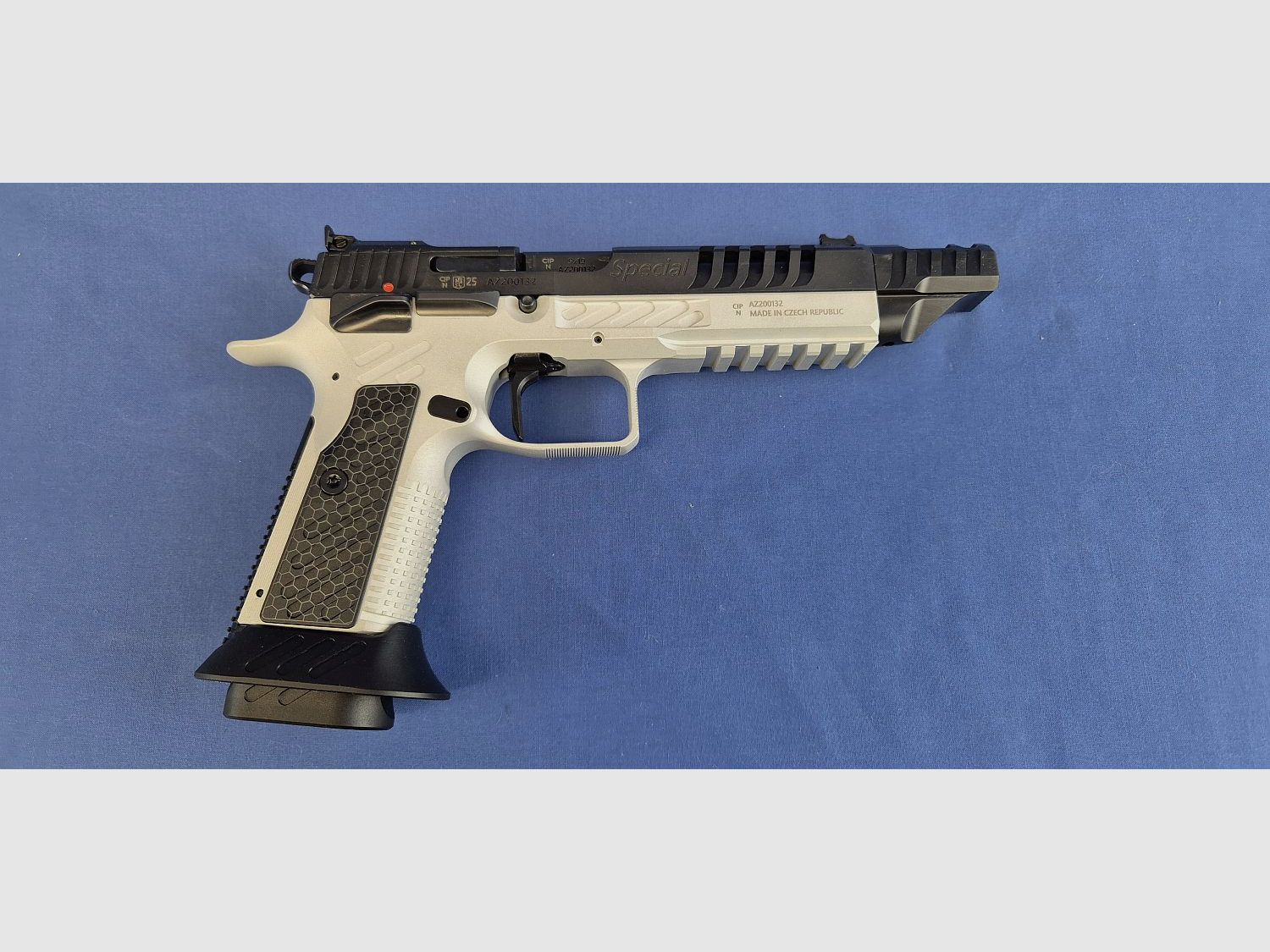 Arma Zeka AZ-P1 Sport Optics Special Cal. 9x19mm Black/Silver 20 Rounds, image 2 of 3