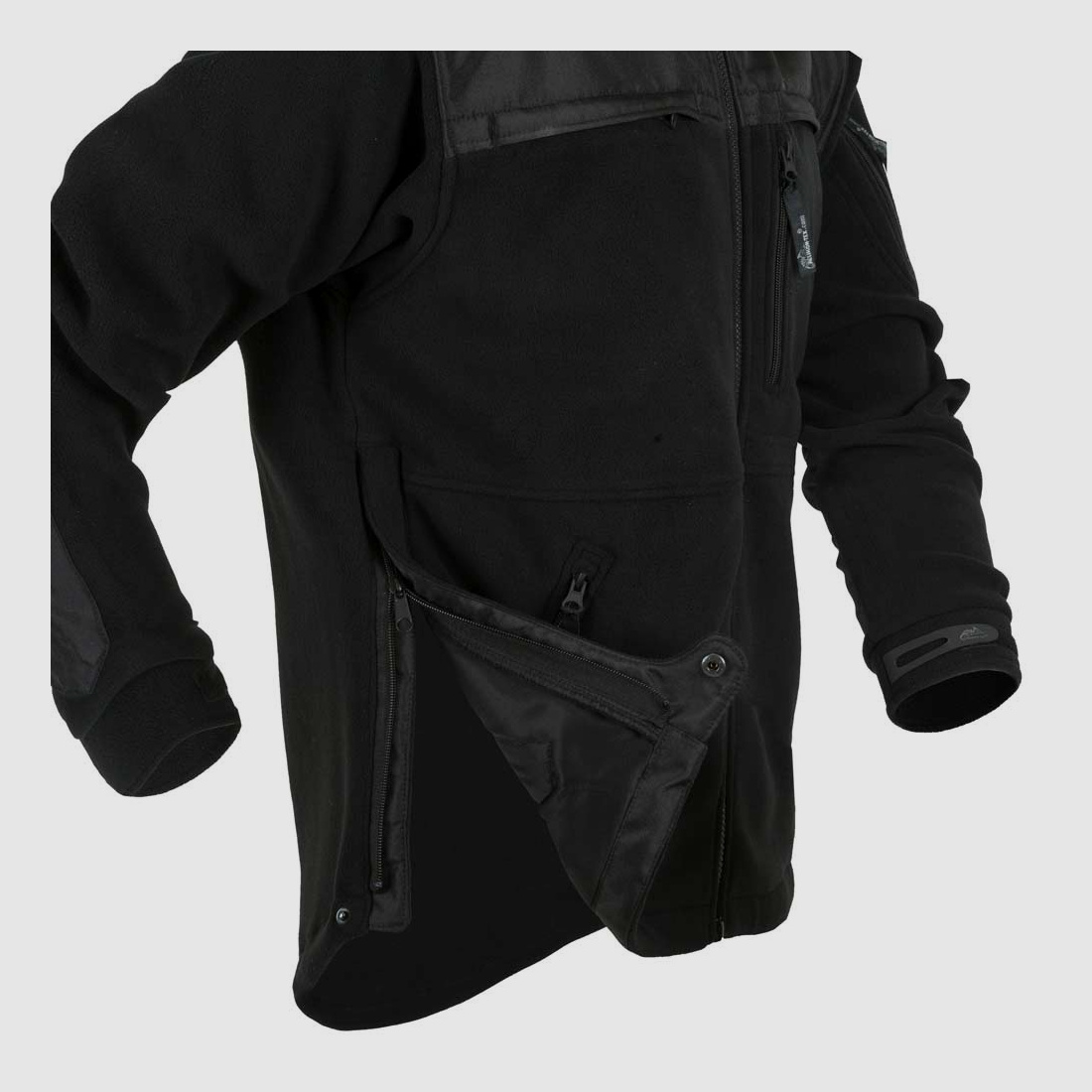 HELIKON-TEX DEFENDER DUTY FLEECE JACKE SCHWARZ