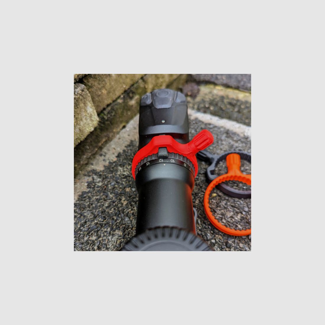 Per Swarovski dS: leva di regolazione rapida per impostazione della magnificazione