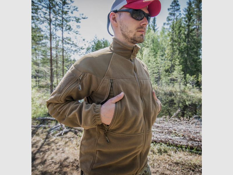 HELIKON-TEX STRATUS® HEAVY FLEECE JACKET - SHADOW REY