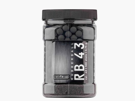 T4E T4E Rubberballs Praktyka RUB 43 .43 500 sztuk
