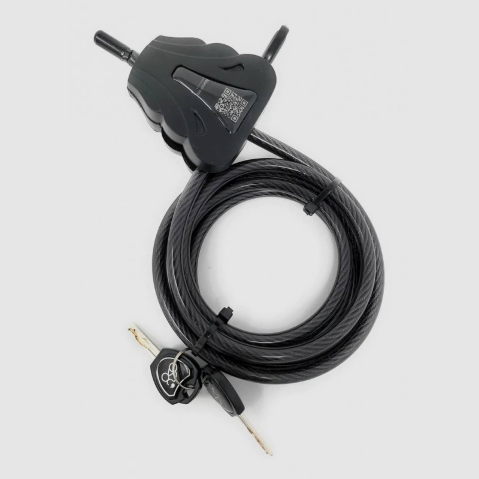 ICULock cable lock for metal box 2 m