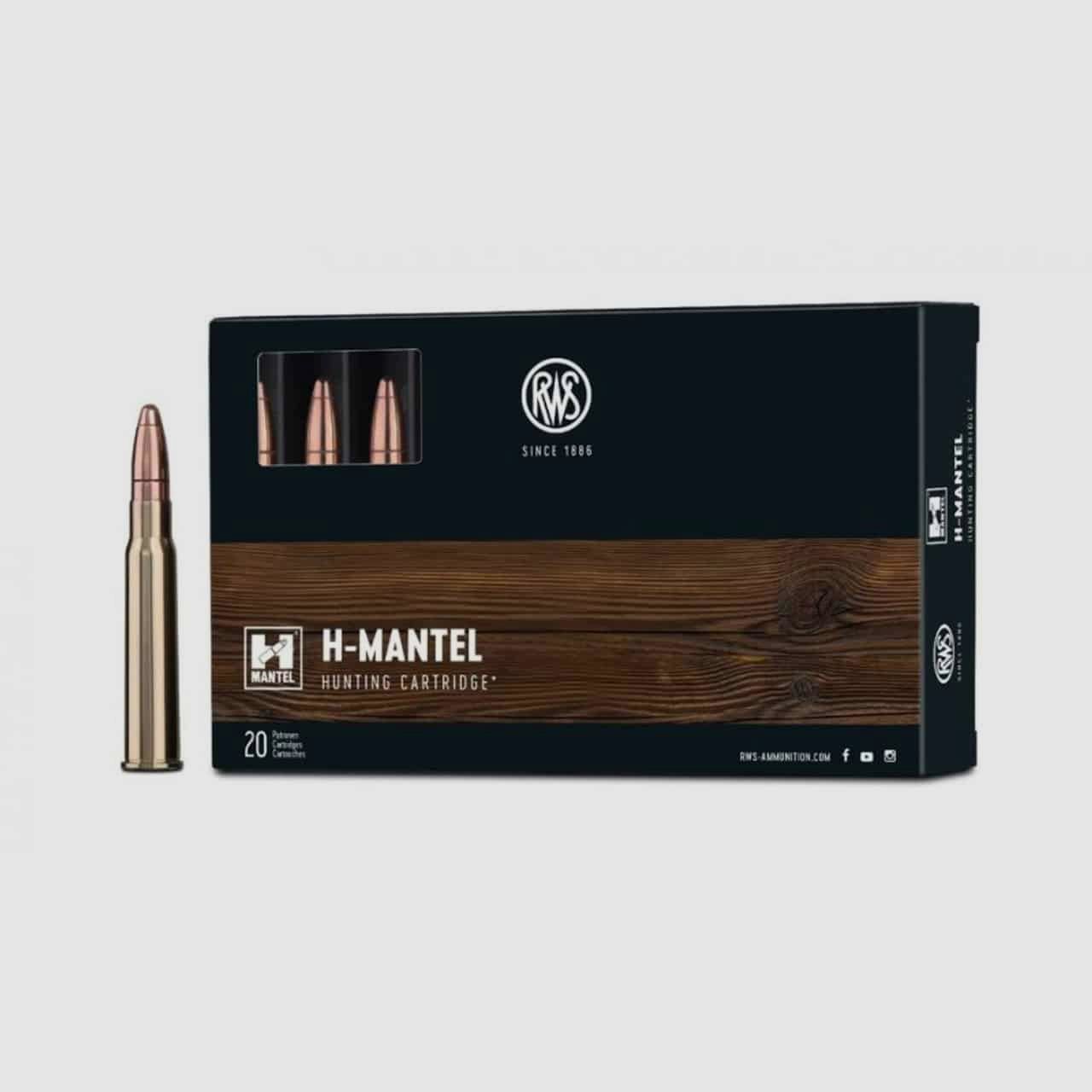 RWS 8×57 JS H-Mantel 12,1 g / 187 gr