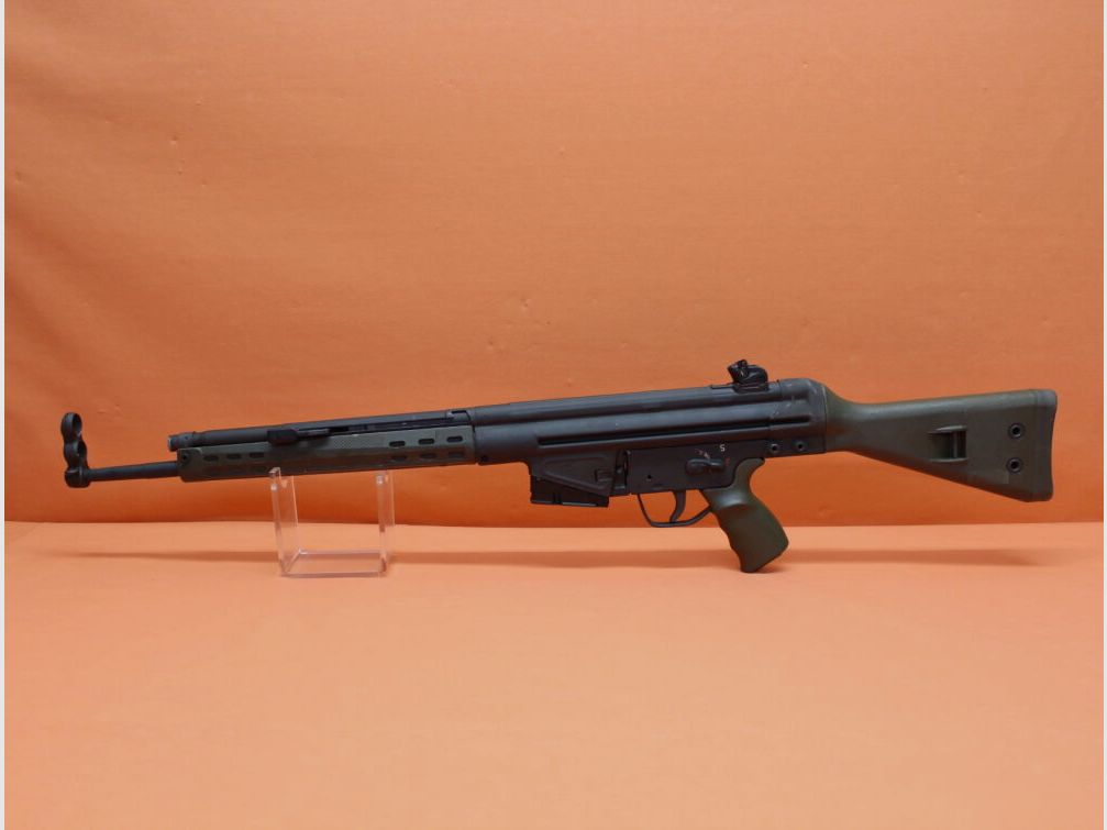 SAR2000 Ha.Büchse .308Win FMP SAR2000 System H&K HK41/G3, 45cm Lauf/ phosphatiert Gebraucht-/ Sammlerwaffe