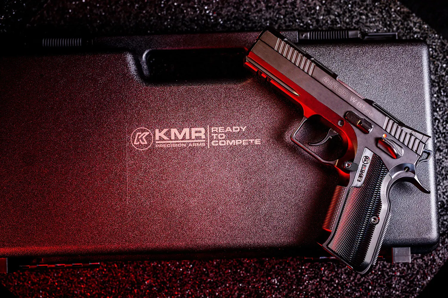 KMR W-02 UMBRA 9×19 OF ZWART/BLAUWE VLEKKEN, afbeelding 8 van 14