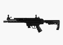 GSG-9 Compact Black 9mm Luger - Semi-Automatic Rifle