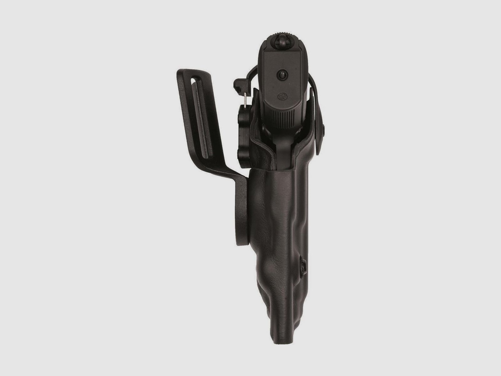 VEGATEK MIX Techno-Leder Holster mit Sicherheitslevel II Caracal C Model-Linkshänder