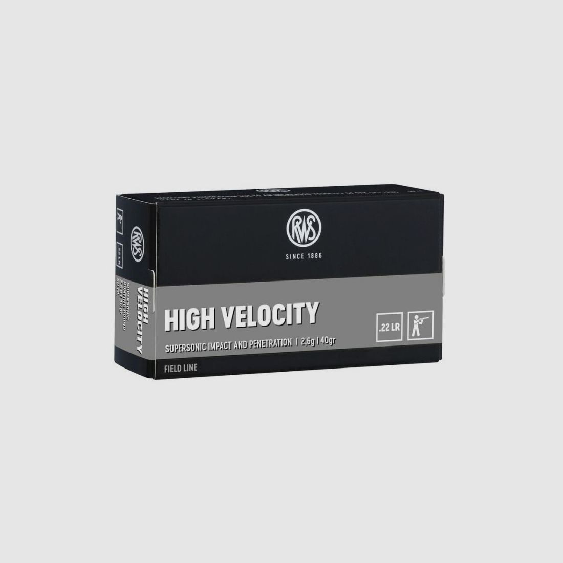 RWS .22 HIGH VELOCITY - 50 Patronen