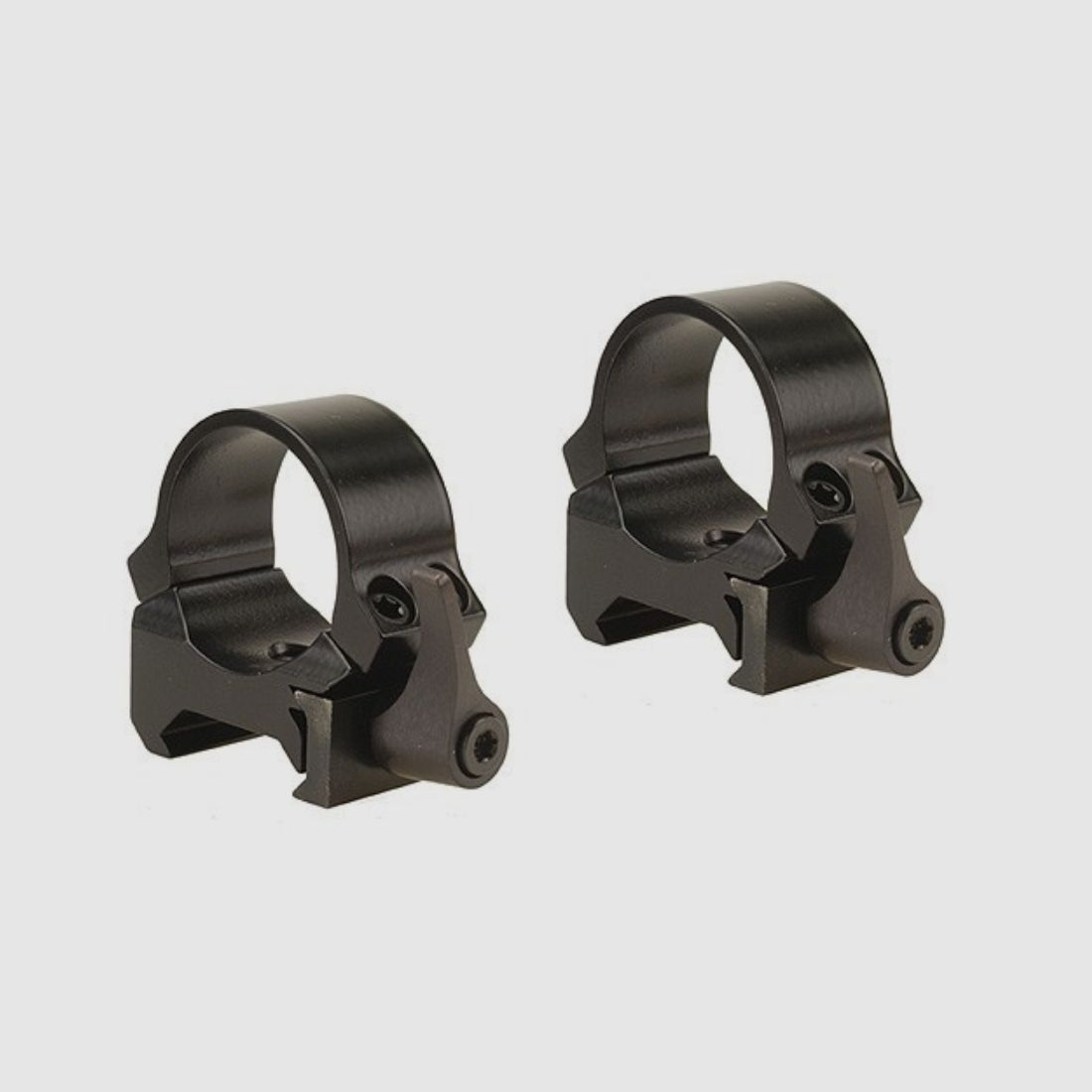 Anneaux Leupold QRW 25,4 mm bas noir brillant