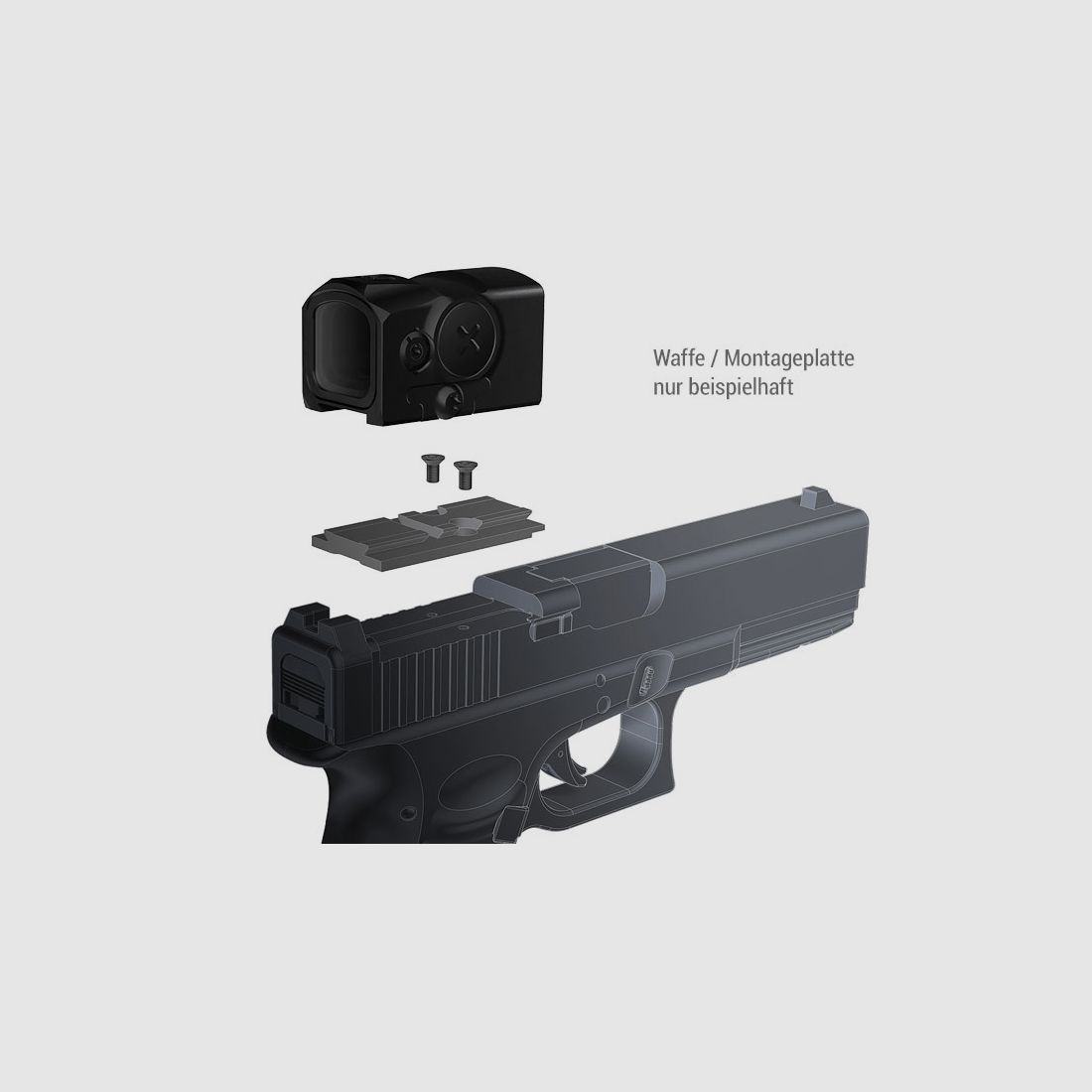 Adapter płyty Aimpoint dla ACRO Glock M.O.S.