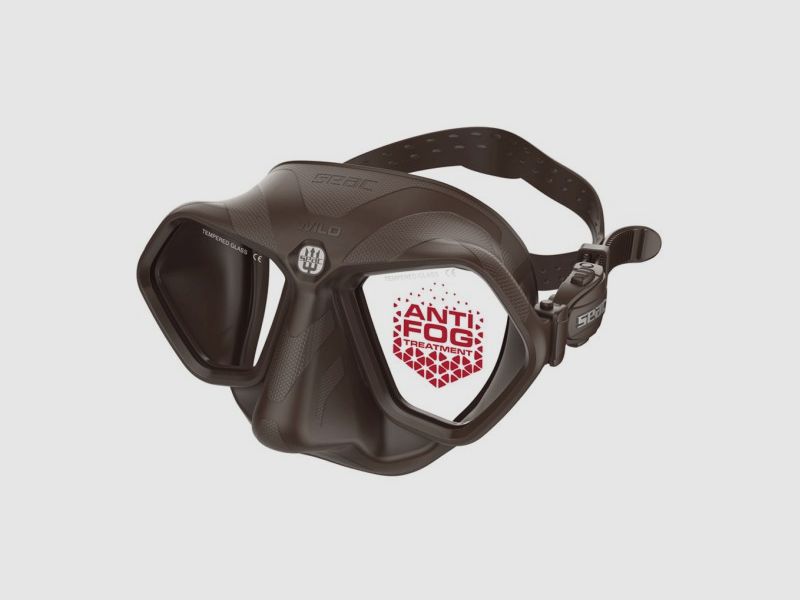 SEAC SUB MASKE WILD ANTIFOG / BRAUN, Bild 1 von 2