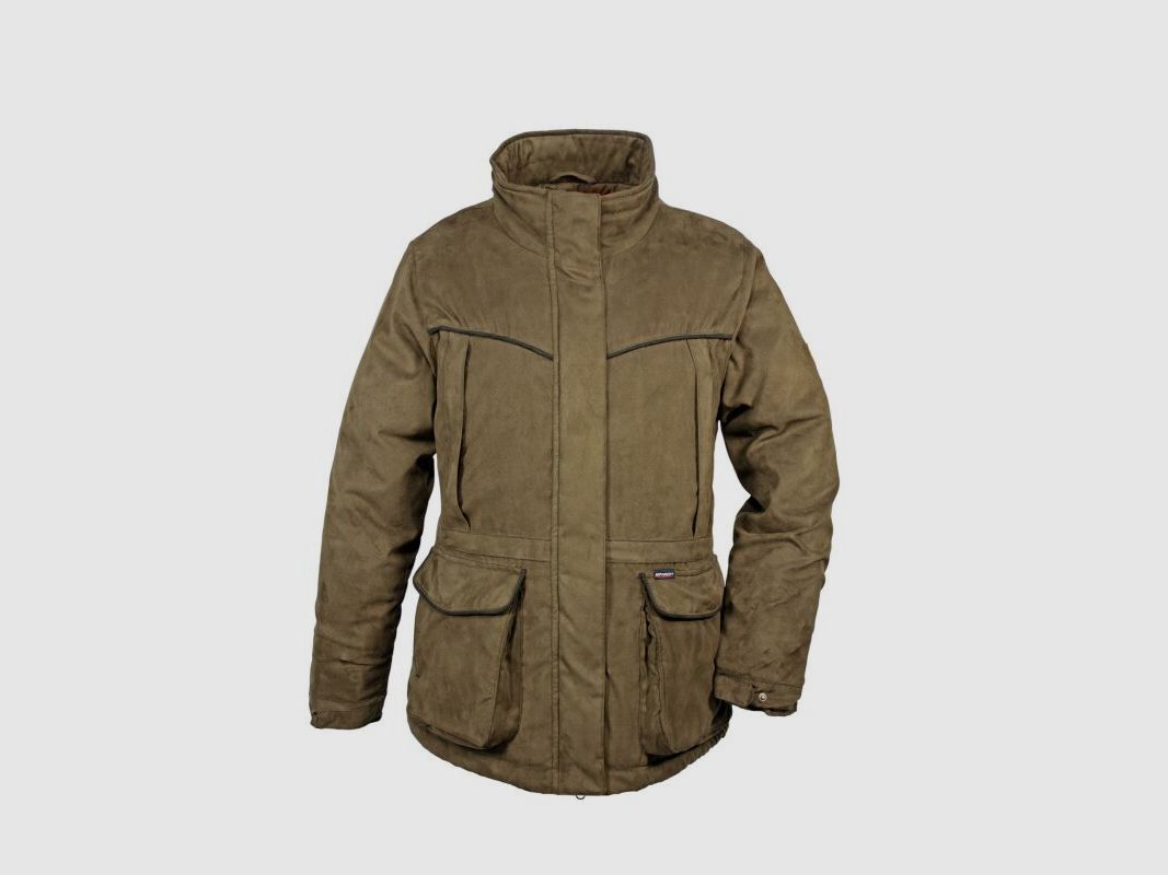 Hubertus Damen Wendejacke Janus Oliv/Orange