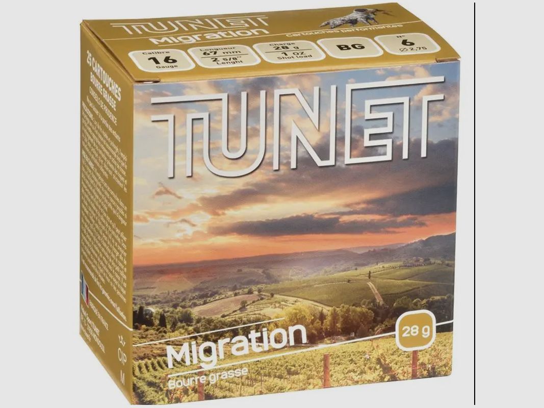 TUNET MIGRATION 16/67 BG 28G, afbeelding 1 van 2
