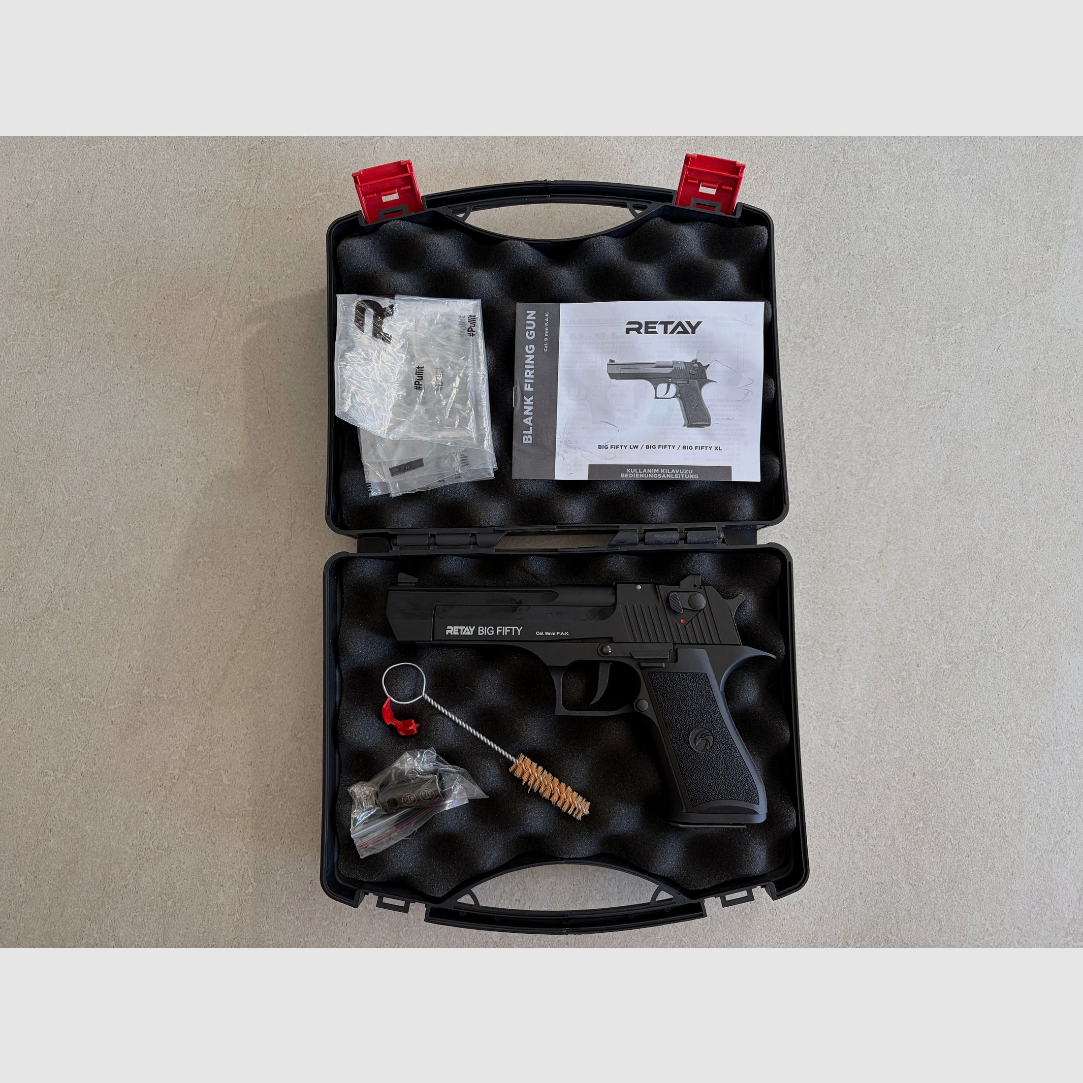 Retay Big Fifty Black | nowy | OVP | 9 mm P.A.K.