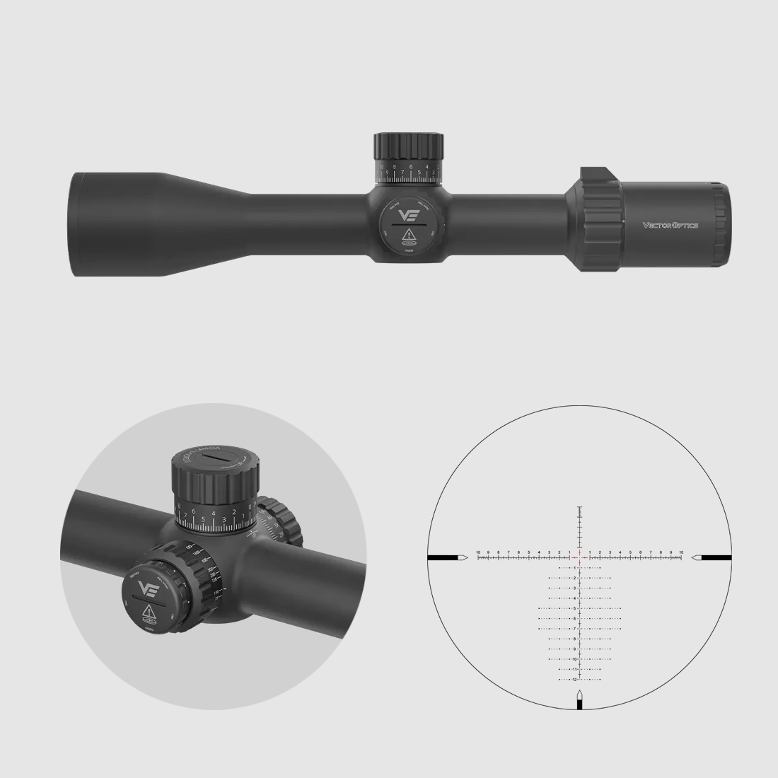 Vector Optics SCFF-82 Tauron 6-24×50 HD MOA