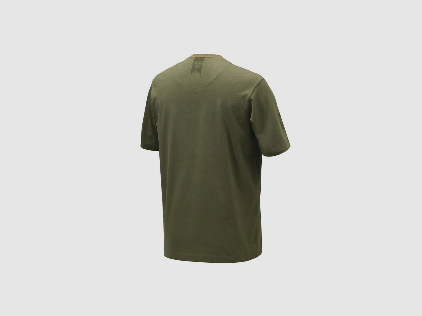 BERETTA T-SHIRT TRIDENT GROEN, afbeelding 2 van 2