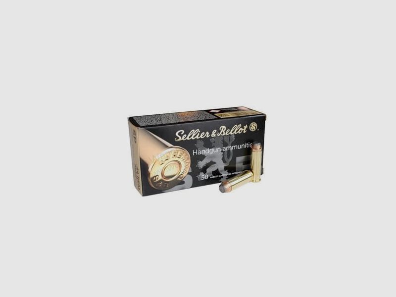 Amunicja Sellier&Bellot kal. 44 Rem. Mag. SP 15,55g / 240gr, opakowanie 50 szt.