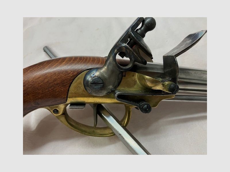 Charleville M 1777 flintlock pistol in caliber .69, unused condition