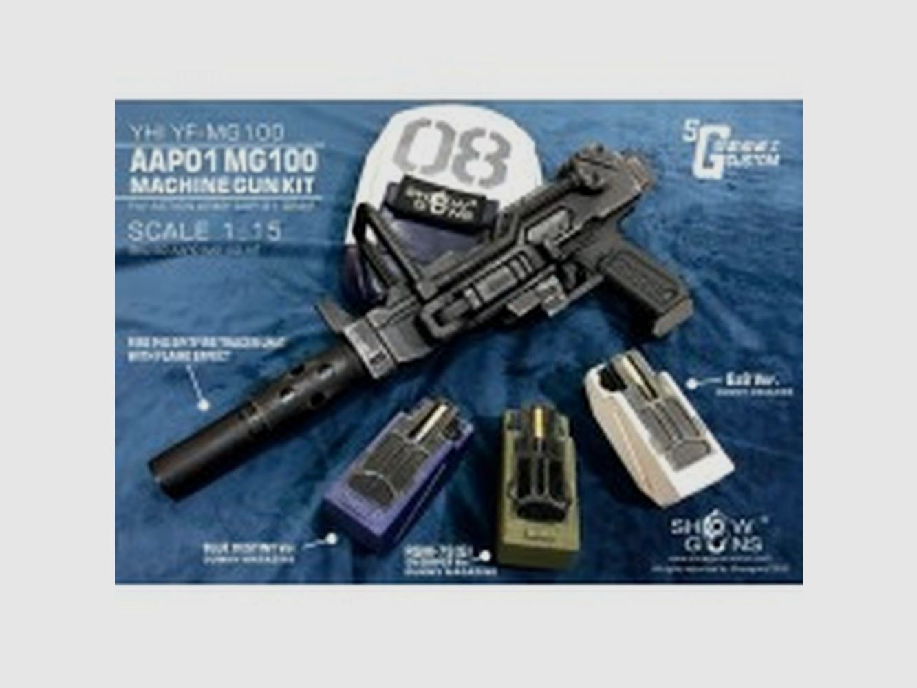 Kit C C TAC für GBB AAP-01 - Modular und Komplett - Optimierte Leistung für Airsoft, Bild 2 von 5