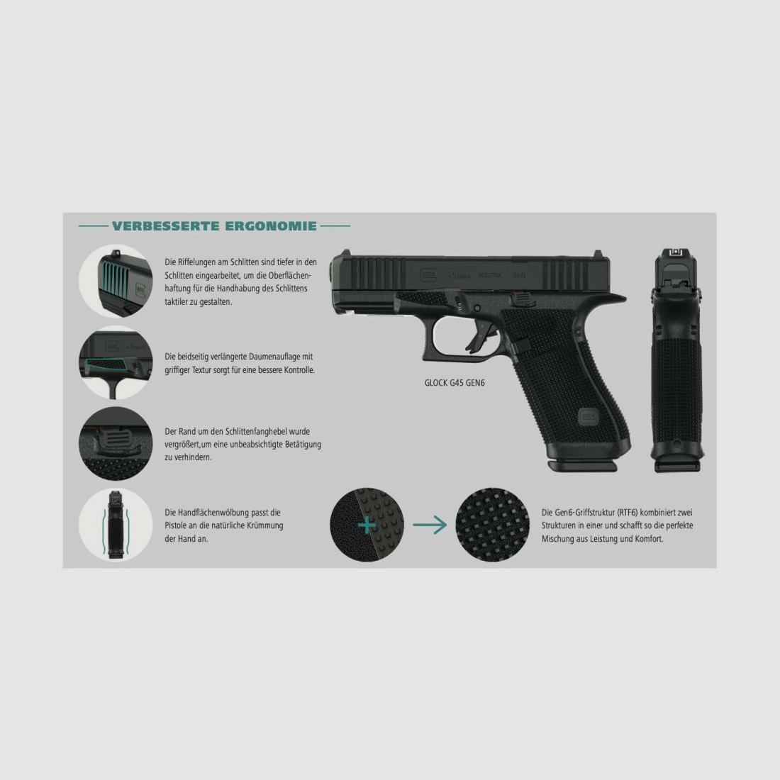 Glock G17 GEN6 9mmLuger