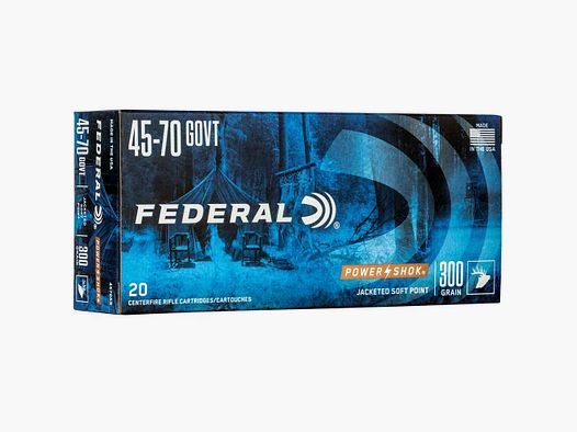 .45-70 Gov. TLM FK 300 grs. Federal Ammunition