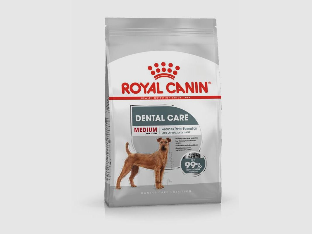 ROYAL CANIN Mittelgroße Hunde Trockenfutter Dental Care Medium für empfindliche Zähne 10 Kg