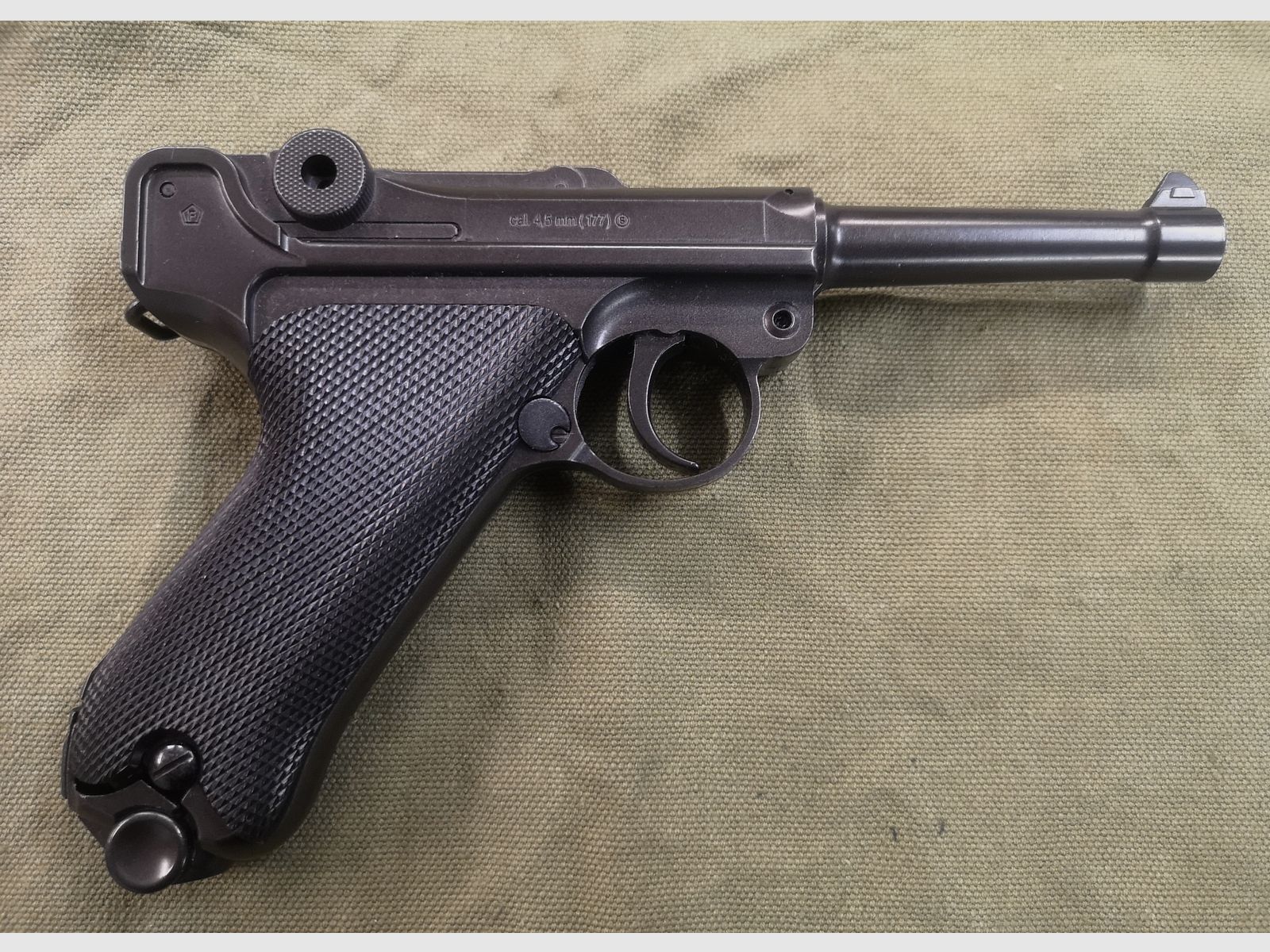 Luger 08 Air Gun Legends Ganzmetall, Bild 4 von 13