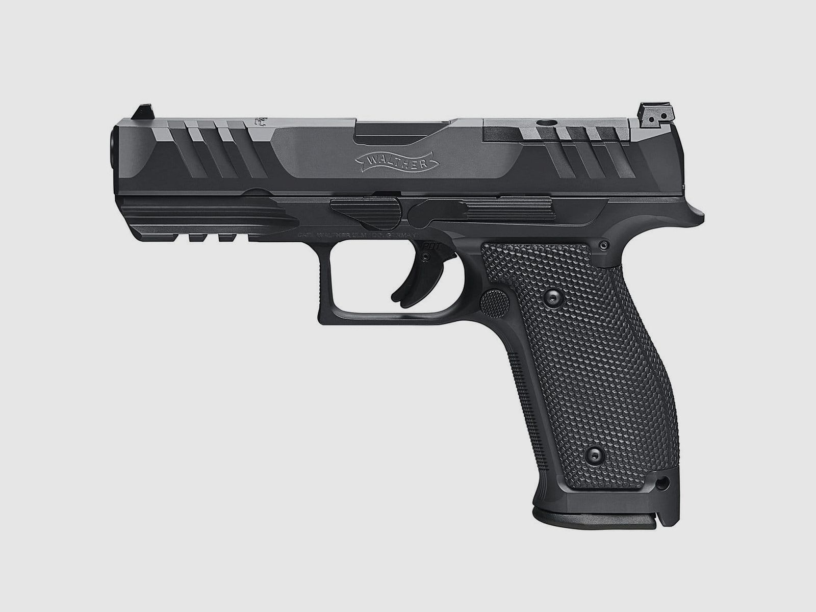Walther PDP Full Size 4,5 Zoll Steel Frame OR Pistole Kal. 9 mm Luger
