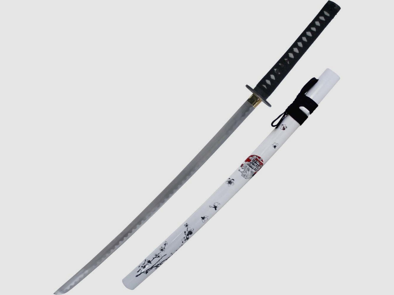 Samurai sword White Flower