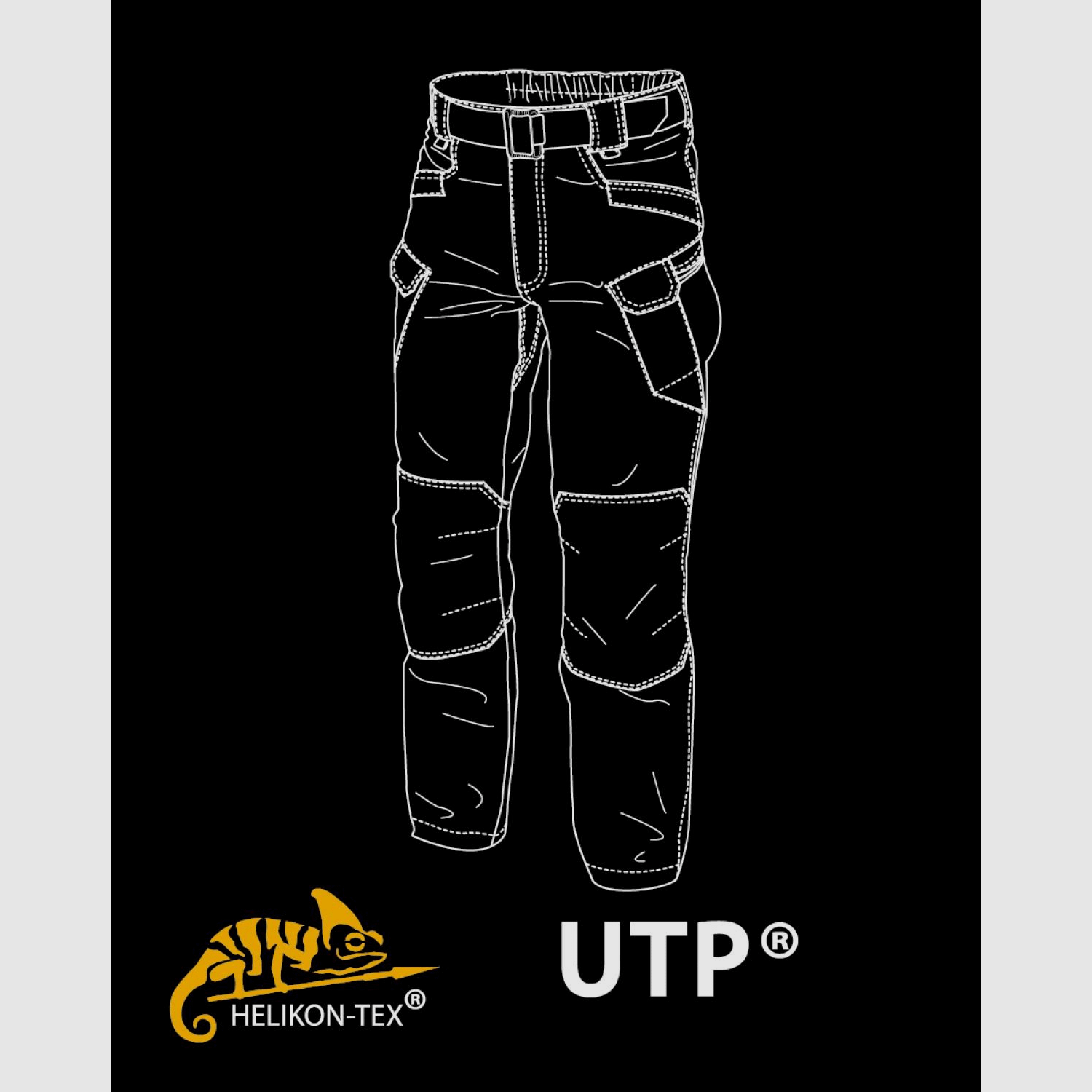 HELIKON TEX URBAN TACTICAL PANTS UTP RIPSTOP JUNGLE-GREEN